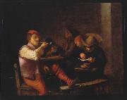 Adriaen Brouwer, Smokers in an Inn.